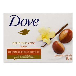 Sabonete em Barra Dove Delicious Care Karité 90g Sabonete em Barra Dove Delicious Care Karité 90g