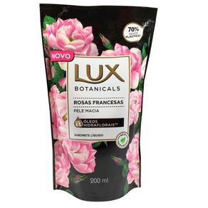 Sabonete Líquido Lux Botanicals Rosas Francesas Refil 200ml Sabonete Líquido Lux Botanicals Rosas Francesas Refil 200ml
