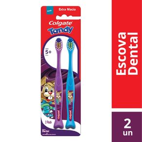Escova Dental Infantil Colgate Tandy 5+ Anos Leve 2 Pague 1 Unidade Escova Dental Infantil Colgate Tandy 5+ Anos Leve 2 Pague 1 Unidade