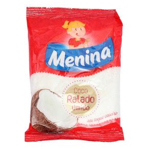 Coco Ralado Menina Úmido e Adoçado 100g Coco Ralado Menina Úmido e Adoçado 100g