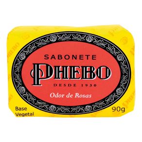 Sabonete em Barra Phebo Odor de Rosas 90g Sabonete em Barra Phebo Odor de Rosas 90g
