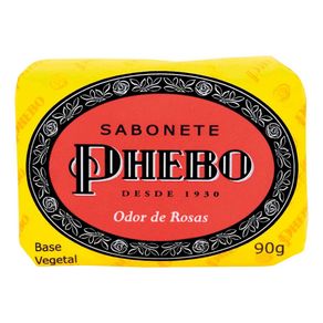 Sabonete em Barra Phebo Odor de Rosas 90g