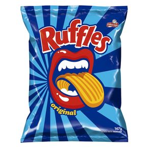Batata Frita Ruffles Original 167g Batata Frita Ruffles Original 167g