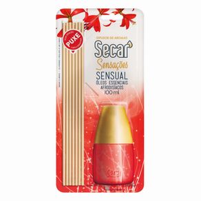 Purificador de Ar Secar Sensações Sensual Óleos Essenciais Afrodisíacos 100ml Purificador de Ar Secar Sensações Sensual Óleos Essenciais Afrodisíacos 100ml