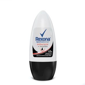 Desodorante Roll On Feminino Rexona Invisible 50ml