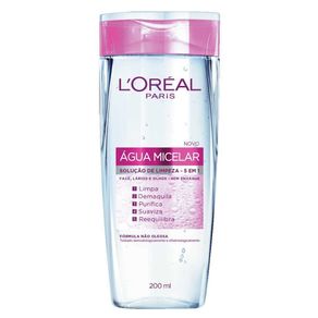 Água Micelar Loreal Solução de Limpeza 5 em 1 200ml Água Micelar L'oreal Solução de Limpeza 5 em 1 200ml Água Micelar Loreal Solução de Limpeza 5 em 1 200ml Água Micelar L'oreal Solução de Limpeza 5 em 1 200ml