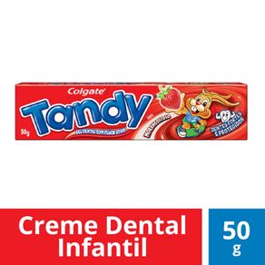 Gel-Dental-Infantil-Tandy-Morango-50g Gel-Dental-Infantil-Tandy-Morango-50g