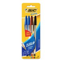 Caneta-Esferografica-Bic-Cristal-Azul-Preta-e-Vermelha-Com-4-Unidades