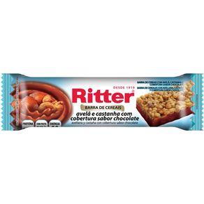 Barra-de-Cereal-Ritter-Avela-e-Castanha-com-Cobertura-de-Chocolate-25g Barra-de-Cereal-Ritter-Avela-e-Castanha-com-Cobertura-de-Chocolate-25g