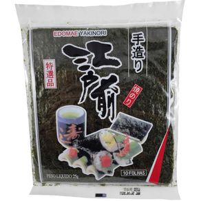 Folhas-de-Alga-Marinha-Nori-Karui-Edomae-Yakinori-Com-10-Folhas Folhas-de-Alga-Marinha-Nori-Karui-Edomae-Yakinori-Com-10-Folhas