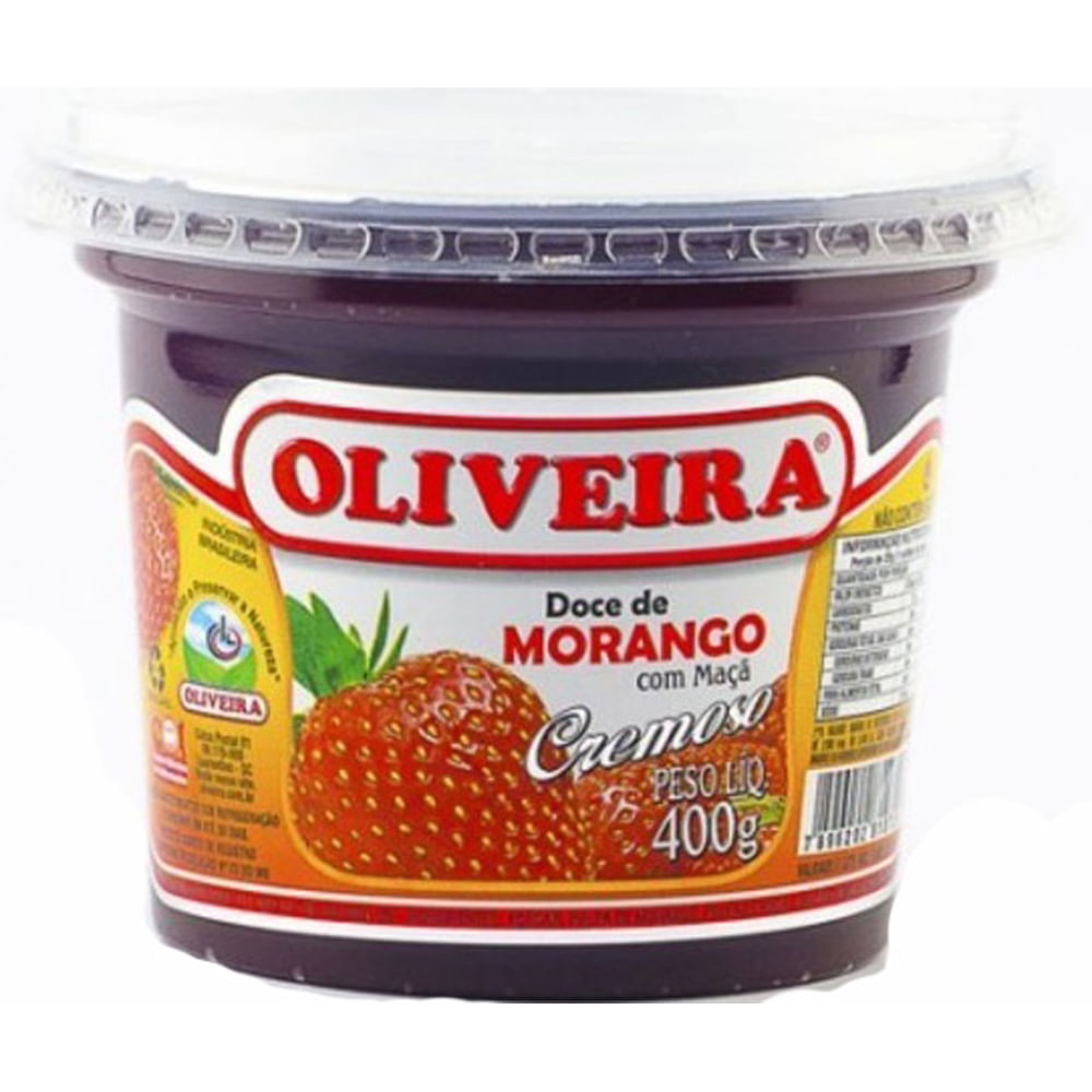 Doce de Morango Oliveira 400g