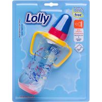 Mamadeira-Lolly-Bico-Silicone-Ortodontica-Tricolor-com-Alca-250ml