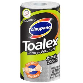 Pano-Multiuso-Limppano-Toalex-Com-50-Unidades Pano-Multiuso-Limppano-Toalex-Com-50-Unidades