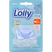 Chupeta-Lolly-Clean-Silicone-Ortodontica-Azul-Tamanho-2
