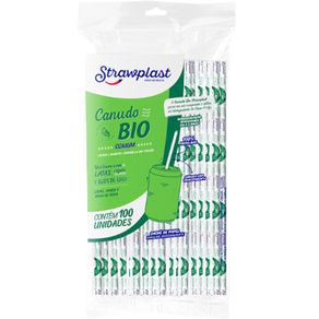 Canudo-Biodegradavel-Strawplast-Comum-Com-100-Unidades Canudo-Biodegradavel-Strawplast-Comum-Com-100-Unidades