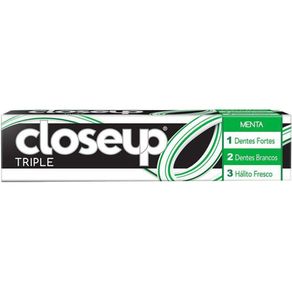 Creme-Dental-Close-Up-Triple-Mneta-150g Creme-Dental-Close-Up-Triple-Mneta-150g