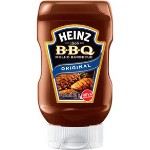 Molho-Barbecue-Heinz-Original-Bisnaga-397g Molho-Barbecue-Heinz-Original-Bisnaga-397g