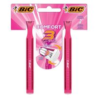 Aparelho-Depilatorio-Bic-Comfort-3-Pink-Com-2-Unidades