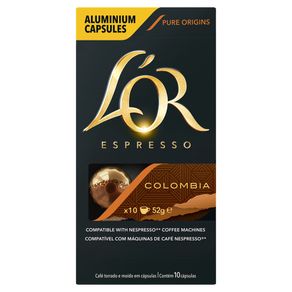 Capsula-de-Cafe-L-Or-Espresso-Colombia-52g-Com-10-Capsulas Capsula-de-Cafe-L-Or-Espresso-Colombia-52g-Com-10-Capsulas