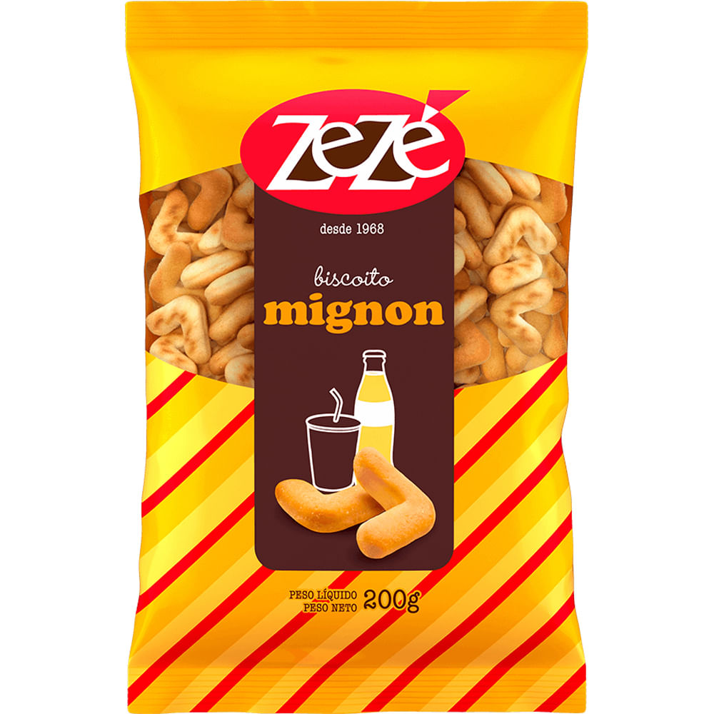 Biscoito Salgado Zezé Mignon 200g