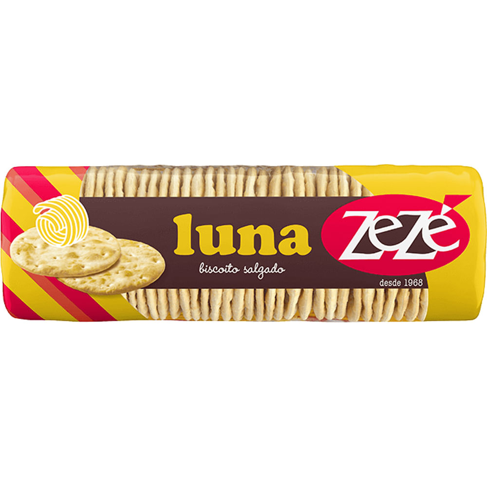 Biscoito Salgado Zezé Luna 220g