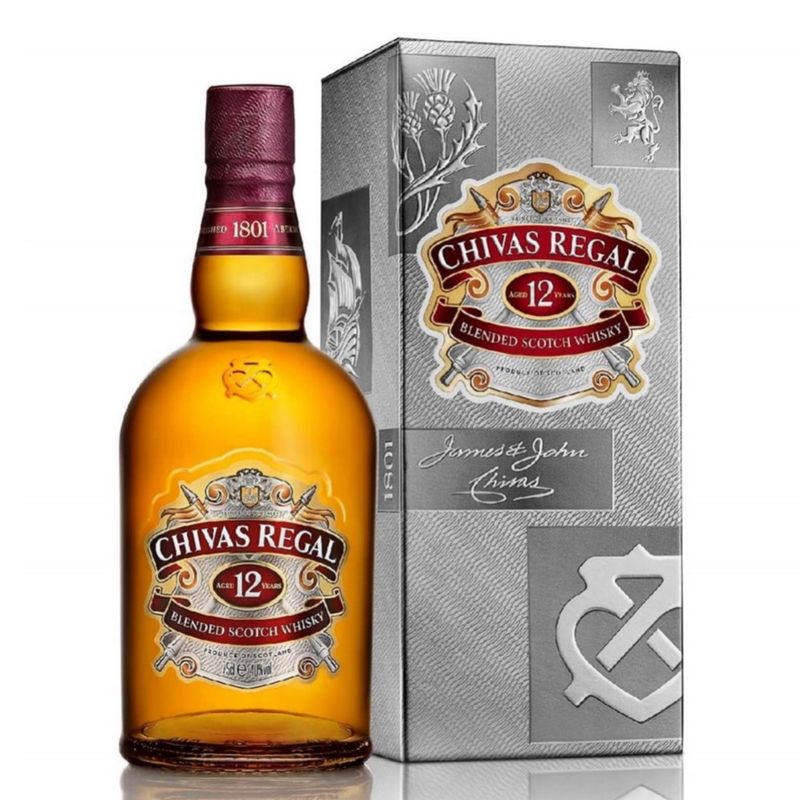 Whisky Chivas Regal 12 Anos 750ml - fortatacadistamobile