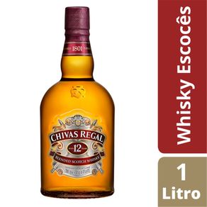 Whisky-Escoces-Chivas-Regal-12-Anos-1-Litro Whisky-Escoces-Chivas-Regal-12-Anos-1-Litro