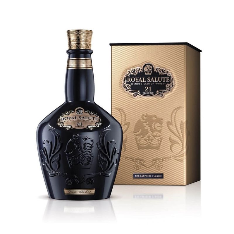 Chivas Brothers  Salute 21年ウイスキー Chivas Brothers Royal Salute 21年ウイスキー 緑 Royal Salute 32