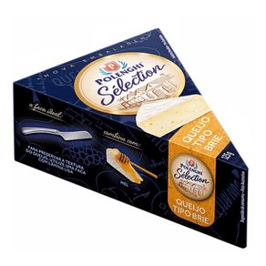 Queijo-Tipo-Brie-Polenghi-Selection-125g Queijo-Tipo-Brie-Polenghi-Selection-125g