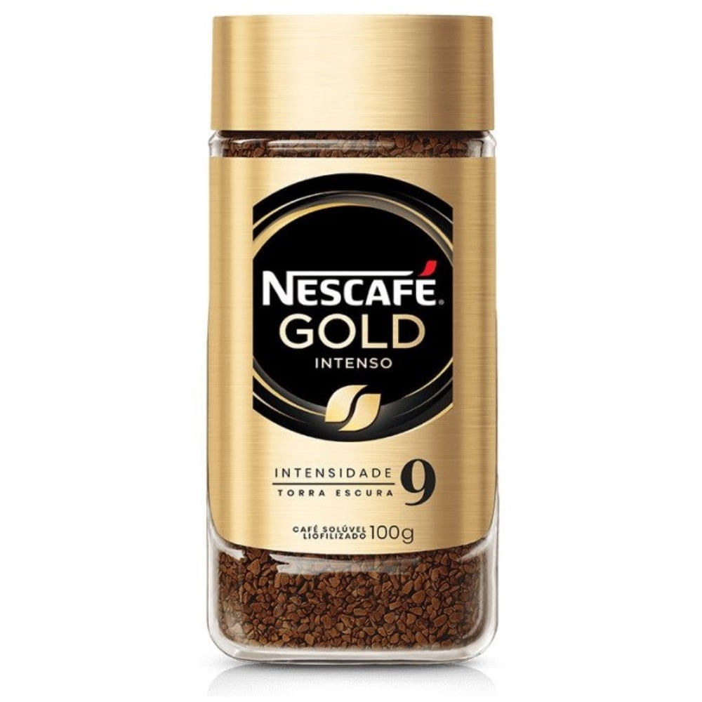 Café Solúvel Nescafé Gold Intenso Intensidade 9 com 100g