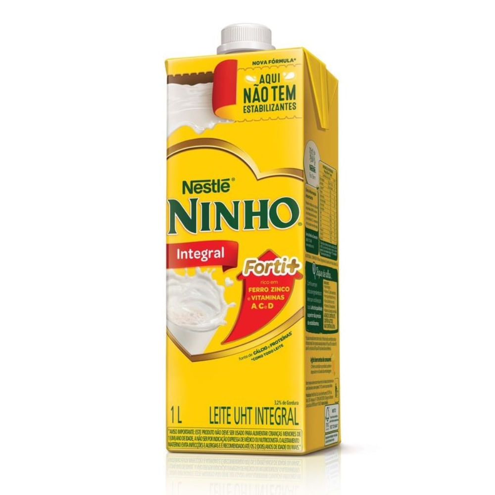 Leite Ninho Forti+ Integral 1 Litro