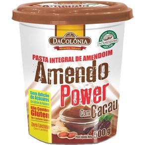 PASTA-AMEND.POWER-500G-CACAU-S.ACUC-ZERO-LACT.INTE---2265427 PASTA-AMEND.POWER-500G-CACAU-S.ACUC-ZERO-LACT.INTE---2265427