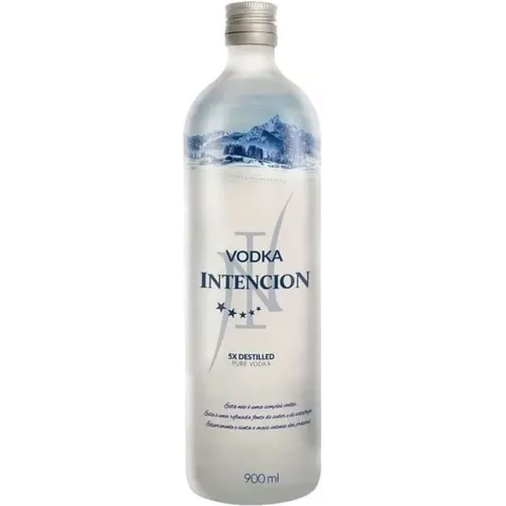 Vodka Intencion Garrafa 900ml