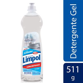 Detergente-em-Gel-Limpol-Concentrado-Cristal-511g Detergente-em-Gel-Limpol-Concentrado-Cristal-511g