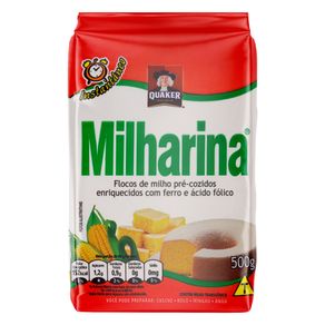 Flocos-de-Milho-Quaker-Milharina-500g Flocos-de-Milho-Quaker-Milharina-500g