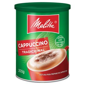 Cappuccino-Soluvel-Melitta-Tradicional-Pote-200g Cappuccino-Soluvel-Melitta-Tradicional-Pote-200g