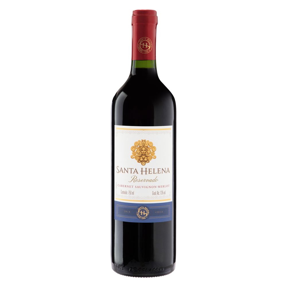 Vinho Santa Helena Reservado é Bom Vinho Chileno Santa Helena Reservado Cabernet Suavignon Merlot 750ml