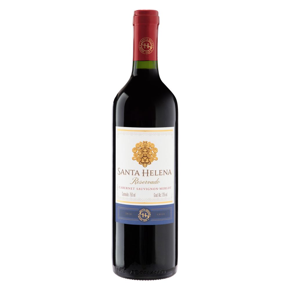 Vinho Chileno Santa Helena Reservado Cabernet Suavignon Merlot 750ml