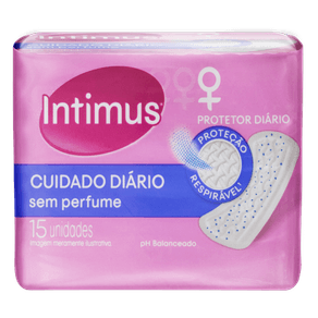 39217---Protetor-Diario-sem-Abas-Intimus-Cuidado-Diario-Pacote-15-Unidades 39217---Protetor-Diario-sem-Abas-Intimus-Cuidado-Diario-Pacote-15-Unidades