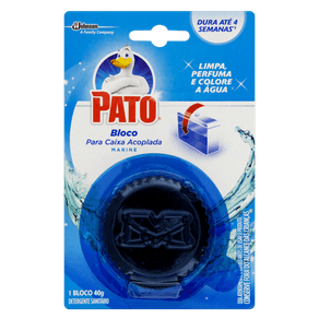 688401---Detergente-Sanitario-Bloco-para-Caixa-Acoplada-Marine-Pato-40g 688401---Detergente-Sanitario-Bloco-para-Caixa-Acoplada-Marine-Pato-40g