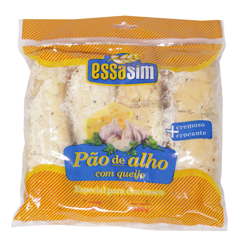 Pão de Alho Essasim Queijo 300g