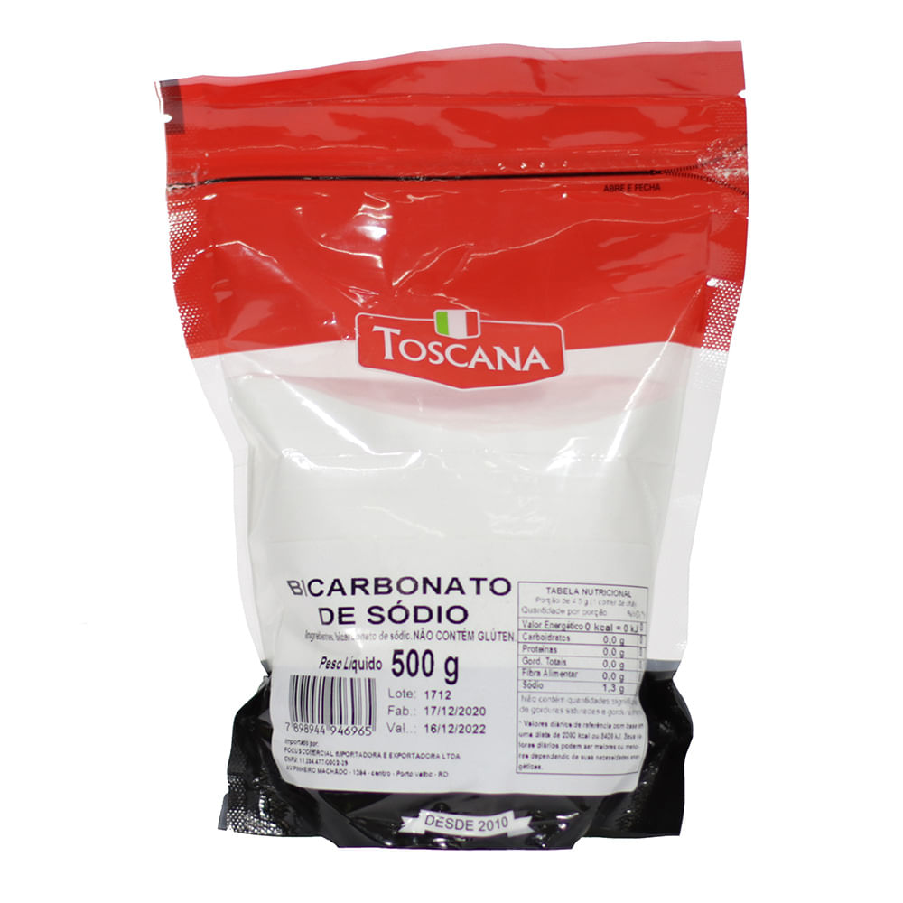 Bicarbonato de Sódio Toscana 500g
