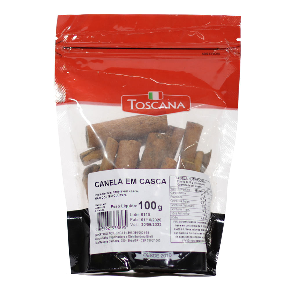 Canela Toscana em Casca 100g