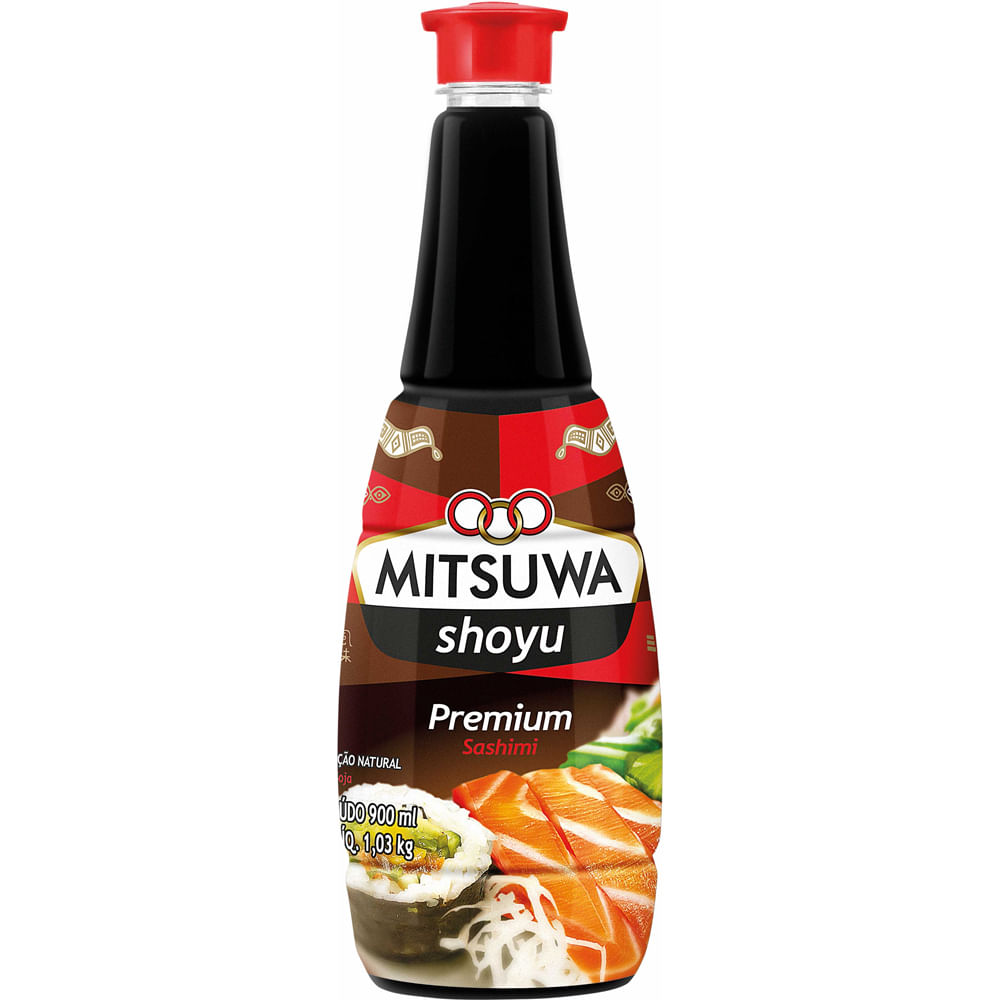 Molho Shoyu Mitsuwa Premium 900ml