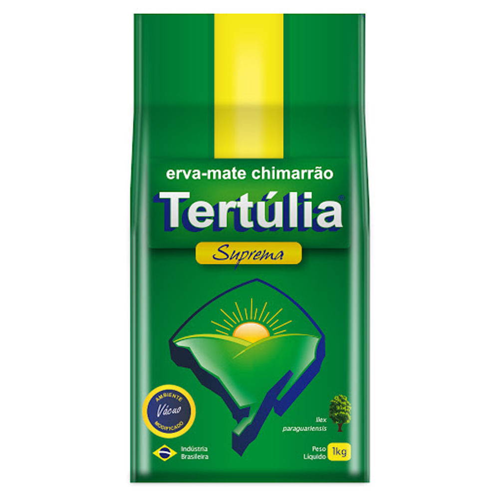 Erva Mate Tertúlia Suprema Vácuo 1kg