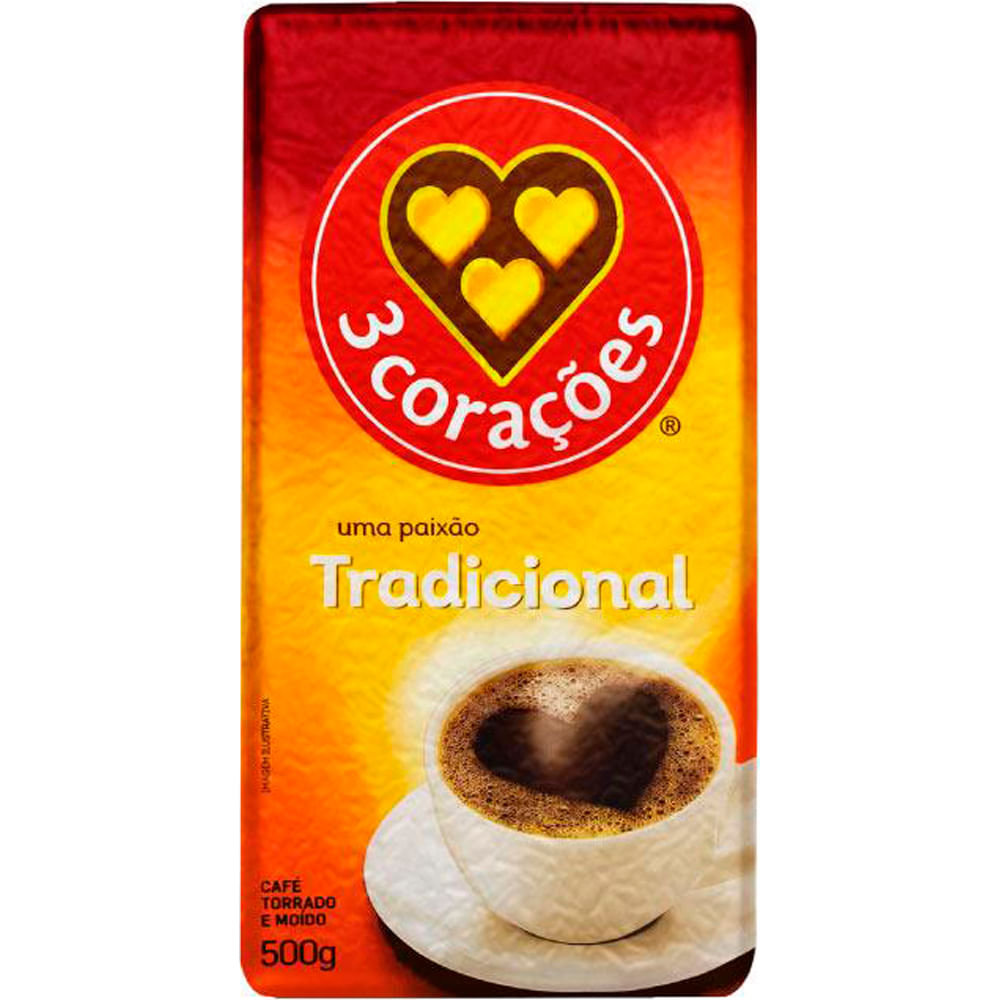 Café 3 Corações Tradicional 500g