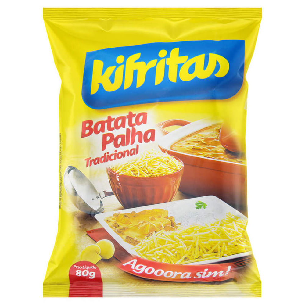 Batata Palha Ki Frita Tradicional 80g