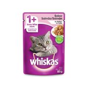 Racao-Umida-para-Gatos-Whiskas-Adulto-Salmao-ao-Molho-85g