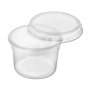 Pote-Plastico-Copobras-com-Tampa-140ml-Com-25-Unidades Pote-Plastico-Copobras-com-Tampa-140ml-Com-25-Unidades