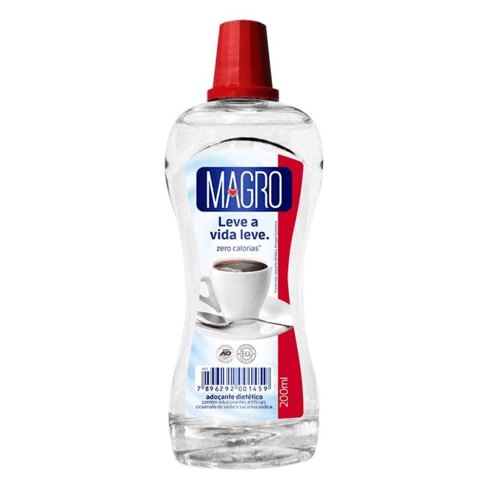 Adoçante Líquido Magro 200ml